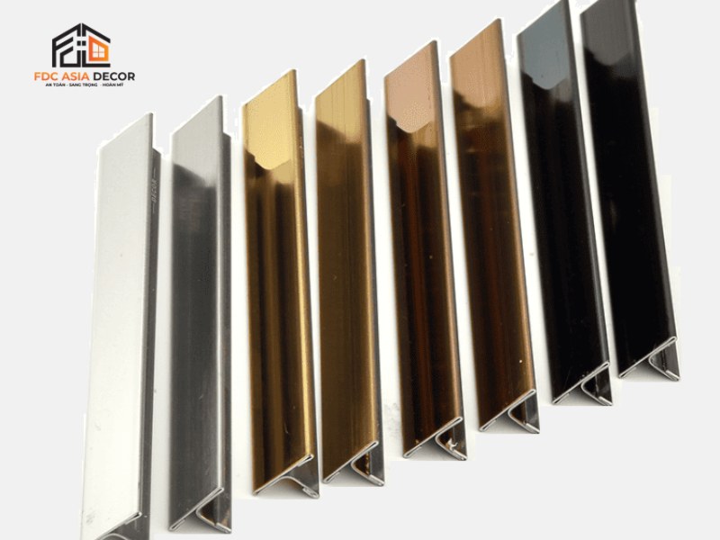 Nẹp chữ T inox và nẹp chữ T nhôm: Nên chọn loại nào cho nội thất cao cấp
