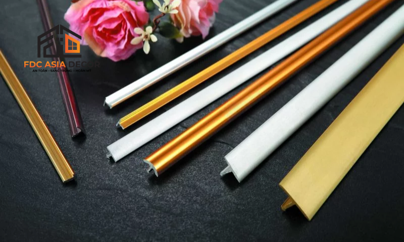 Báo giá nẹp chỉ nhôm mới nhất 2026 và các mẫu được ưa chuộng 