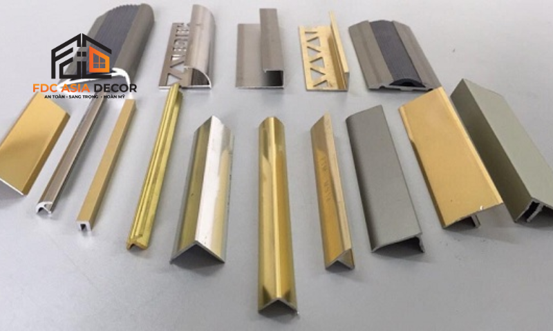 Top mẫu nẹp kim loại đẹp và được sử dụng nhiều hiện nay