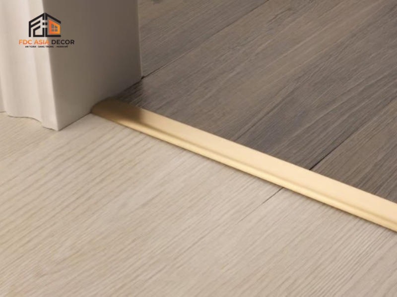 nẹp inox s&agrave;n gỗ