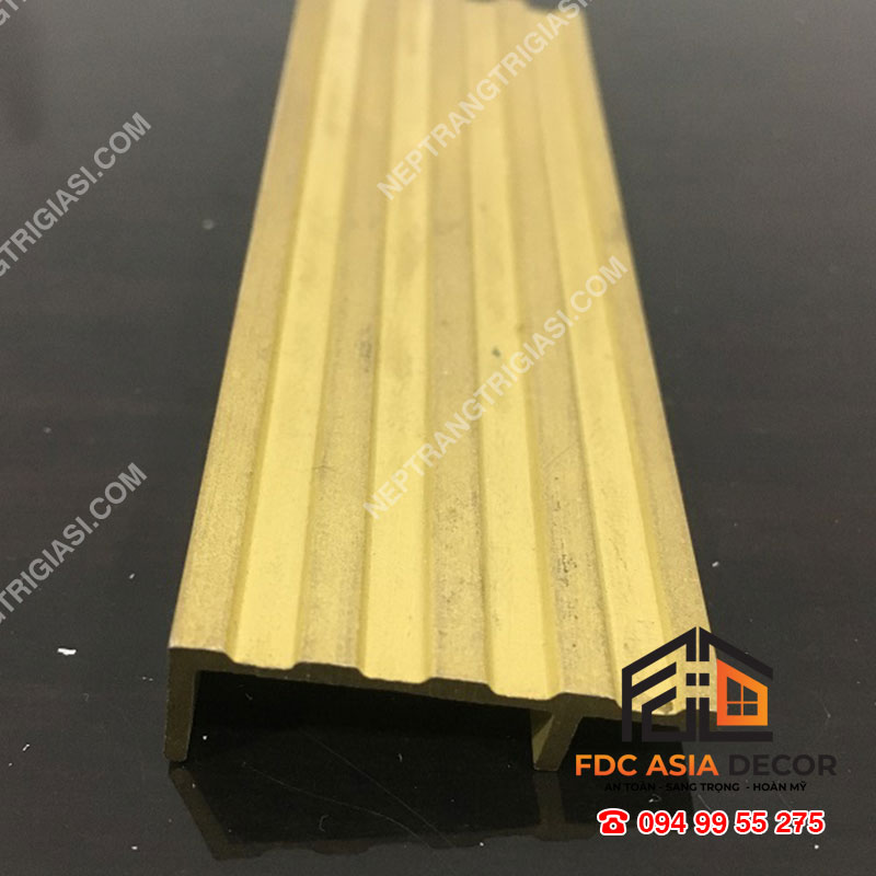 nẹp đồng chữ F