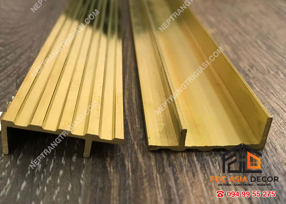 nẹp đồng chữ F