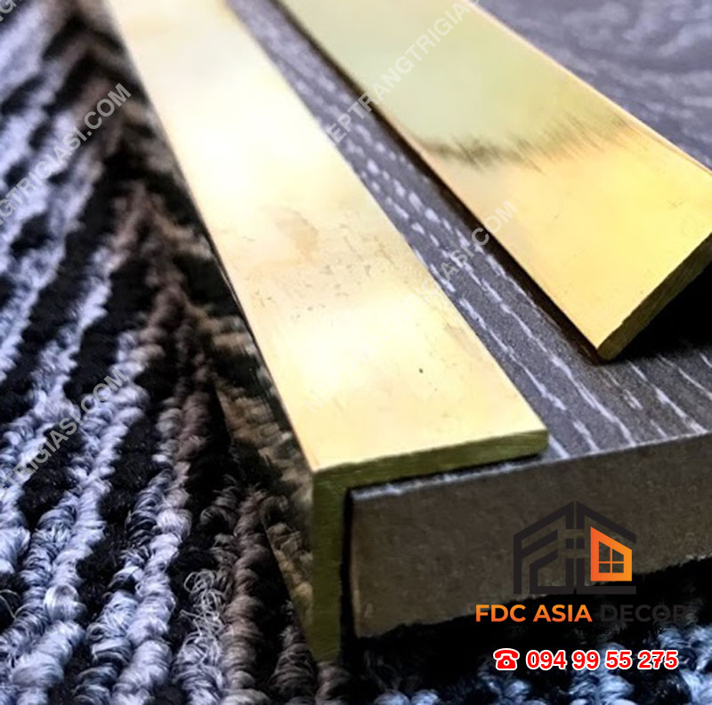 nẹp đồng chữ V